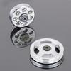 Alomejor Universal Aluminium Alloy Bearing Pulley Wheel Gym Accessory Diameter 90mm&115mm 2 Size for Fitness Equipment (90mm) view 2