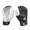 EASTON PRO X Batting Gloves | Pair | Baseball Softball | Adult | Small | Black | 2020 | Pittards Cabretta Sheepskin Palm | Ultimate Feel & Grip | Molded Wrist Protection & Neoprene Strap view 1
