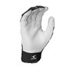 EASTON PRO X Batting Gloves | Pair | Baseball Softball | Adult | Small | Black | 2020 | Pittards Cabretta Sheepskin Palm | Ultimate Feel & Grip | Molded Wrist Protection & Neoprene Strap view 2