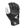 EASTON PRO X Batting Gloves | Pair | Baseball Softball | Adult | Small | Black | 2020 | Pittards Cabretta Sheepskin Palm | Ultimate Feel & Grip | Molded Wrist Protection & Neoprene Strap view 3