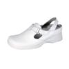 24 Hour Comfort Freda (1881) Women's Wide Width Comfortable Leather Slingback Clogs White 6.5 view 1