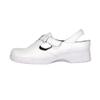 24 Hour Comfort Freda (1881) Women's Wide Width Comfortable Leather Slingback Clogs White 6.5 view 3