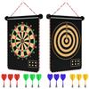 Mixi Magnetic Dart Board Outdoor Game for Kids with 12 Darts, Best Toys Gifts for Teenage Boys Girls Age 5 6 7 8 9 10 11 12 13 14 15 16 Years view 1