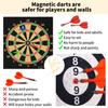 Mixi Magnetic Dart Board Outdoor Game for Kids with 12 Darts, Best Toys Gifts for Teenage Boys Girls Age 5 6 7 8 9 10 11 12 13 14 15 16 Years view 3