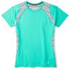 SmartWool Women's Merino 150 Baselayer Colorblock Short Sleeve, Oasis, X-Small view 1