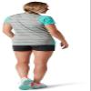 SmartWool Women's Merino 150 Baselayer Colorblock Short Sleeve, Oasis, X-Small view 3