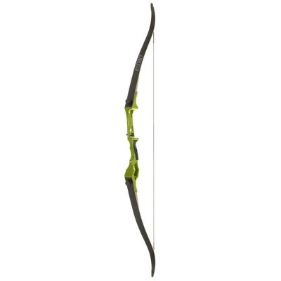 October Mountain Ascent Recurve Bow 58" (Green, Right Hand, 25, Pounds)