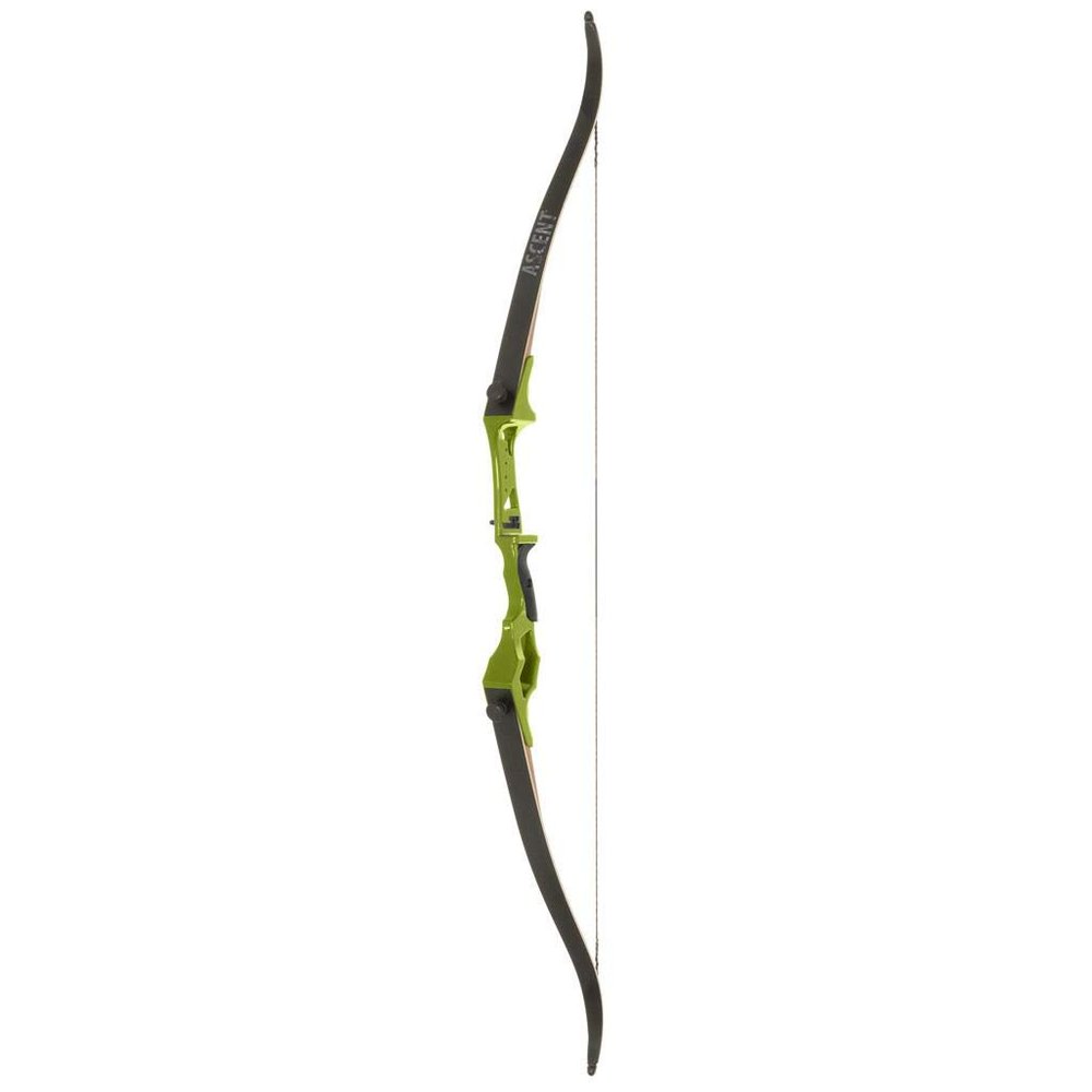 October Mountain Ascent Recurve Bow 58" (Green, Right Hand, 25, Pounds)