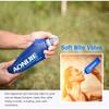 AONIJIE 2 Pack Soft Water Bottle, TPU Collapsible Flask Foldable Bottles for Hydration Pack, BPA-Free, for Running Hiking Cycling Climbing (2 Pcs - 250ml) view 3