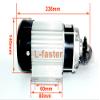 48V500W Electric Motor Unite Motor Brushless Scooter Bike BM1418ZXF Electric Tricycle Motor Three Wheels Bike Motor view 3