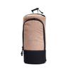 Vincita Nova Large Saddle Bag for Folding Bikes  Oversized Under-Seat Storage for Brompton, Dahon, Tern  Water-Resistant Commuter Pack with Wide Zipper Opening & Padded Base (Light Brown) view 2