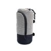 Vincita Nova Large Saddle Bag for Folding Bikes  Oversized Under-Seat Storage for Brompton, Dahon, Tern  Water-Resistant Commuter Pack with Wide Zipper Opening & Padded Base (Grey) view 1
