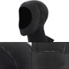 3Mm Neoprene Scuba Diving Warm Snorkeling Hat Hood Waterproof Bib Dive Hood Warm Durable Stretchable Watersports Accessory For Surfing Kayaking Sailing Canoeing Water Sports 3 Sizes(Xlblack) Dive view 3