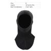 3Mm Neoprene Scuba Diving Warm Snorkeling Hat Hood Waterproof Bib Dive Hood Warm Durable Stretchable Watersports Accessory For Surfing Kayaking Sailing Canoeing Water Sports 3 Sizes(Xlblack) Dive view 4