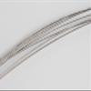 10pcs Fishing Wire Leaders Heavy Duty Nylon-Coated Fishing Line Wire Leaders with Swivels and Snaps 18inch, 45LB (10pcs Silver) view 4