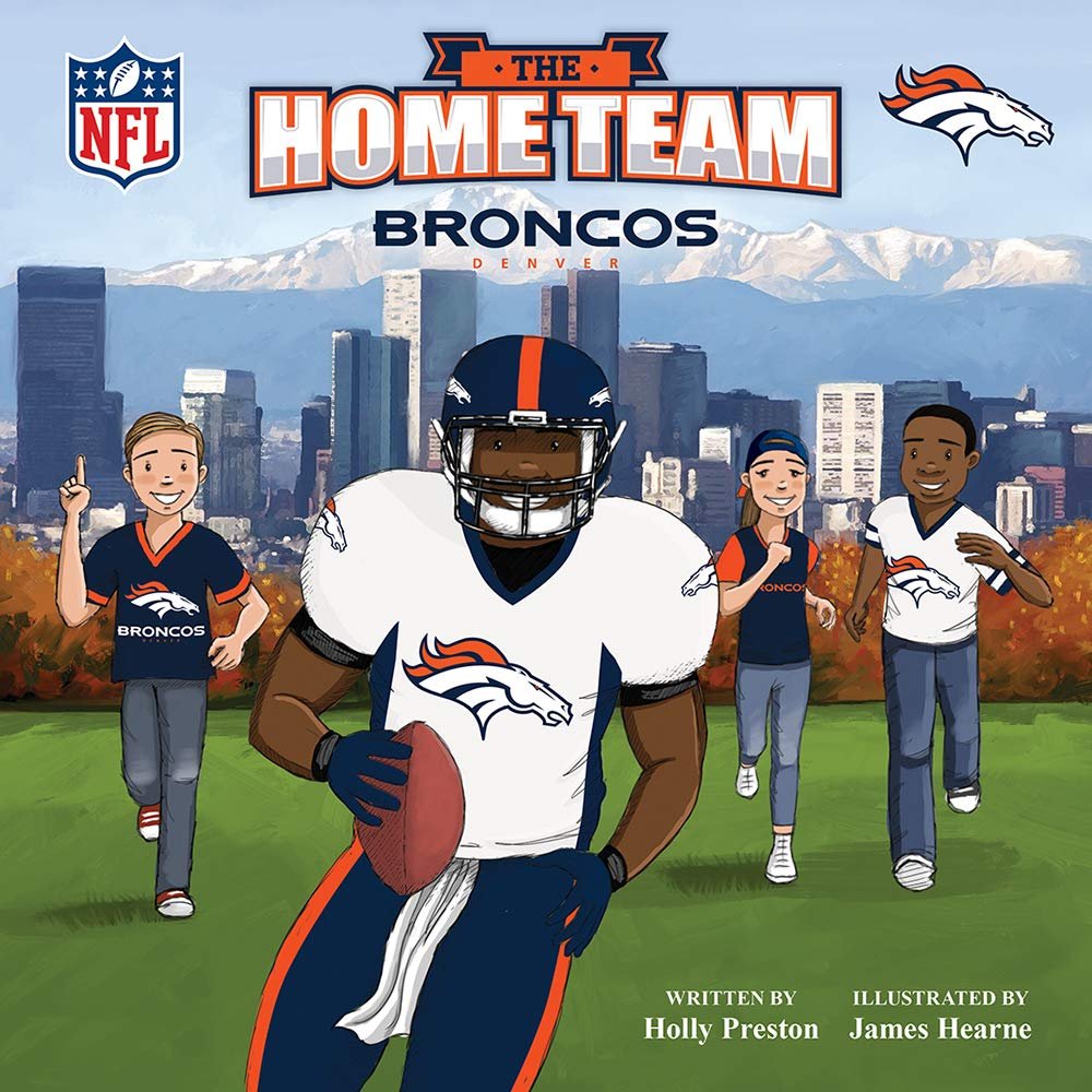 MasterPieces NFL Denver Broncos Home Team Book, Children's Illustrated Storybook for All Ages, 32 pages with illustrations