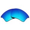 Alphax Ice Blue Mirrored Elite Polarized Replacement Lenses for Oakley Half Jacket 2.0 XL Sunglasses view 2