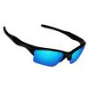 Alphax Ice Blue Mirrored Elite Polarized Replacement Lenses for Oakley Half Jacket 2.0 XL Sunglasses view 3