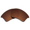 Alphax Dark Brown Optimized Polarized Engraved Replacement Lenses for Oakley Half Jacket 2.0 XL OO9154 view 2