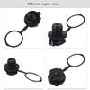 2-Pack Inflatable Boat Air Valve, ABS One-Way Screw Valve Replacement, 20mm Diameter, with Rubber Pad for Kayak, Raft, Pool, Dinghy view 2