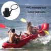 2-Pack Inflatable Boat Air Valve, ABS One-Way Screw Valve Replacement, 20mm Diameter, with Rubber Pad for Kayak, Raft, Pool, Dinghy view 4