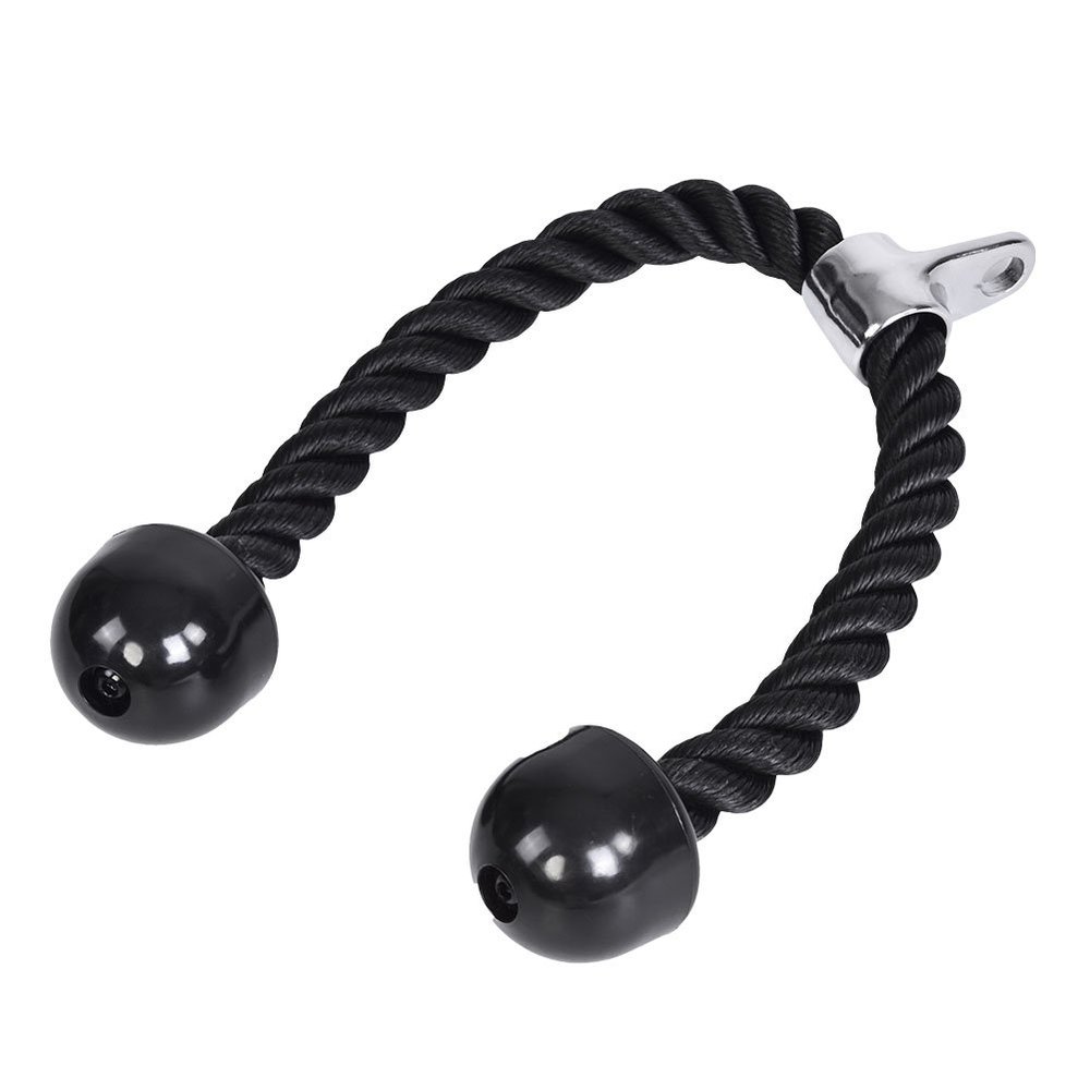 VGEBY1 Musculus Biceps, Nylon, Steel & Rubber Wear Tension Rope Bodybuilding Gym Put Press Cable Attachment Accessory