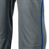 CHAMPRO Boys' Triple Crown Open Bottom Youth Baseball Pants, Graphite, Royal Pipe, Medium view 2