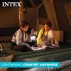 Intex 64763E Dura-Beam Standard Downy Air Mattress: Fiber-Tech  Queen Size  Built-in Foot Pump  10in Bed Height  600lb Weight Capacity view 4