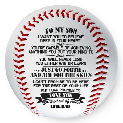 Baseball Gifts For Son From Dad, Personalized Gifts, Father And Son Gifts, To My Son Gifts For Adult Son, Bonus Son Gifts, Anniversary Graduation, Birthday Gifts For Him, Baseball Gifts For Teen Boys