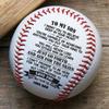 Baseball Gifts For Son From Dad, Personalized Gifts, Father And Son Gifts, To My Son Gifts For Adult Son, Bonus Son Gifts, Anniversary Graduation, Birthday Gifts For Him, Baseball Gifts For Teen Boys view 3