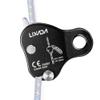 Lixada Rock Climbing Ascender Ultralight Fall Arrest Protection Belay Device Self-Locking 8-13MM Rope Grip Clamp for Outdoor Climbing and Rescue, Black