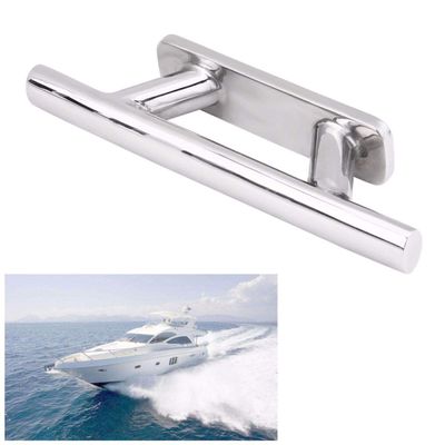 Eaglerich 12inch 316 Stainless Steel Boat Mooring Dock Deck Rope Cleat for Marine Yacht Boat Dock Cleat