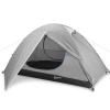 Bessport Camping Tent 1 Person Tent Waterproof Two Doors Backpacking Tent Easy Setup Lightweight for Outdoor, Hiking Mountaineering Travel view 1
