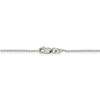 The Black Bow Sterling Silver Ohio State Dog Tag Pendant Necklace - 18 Inch view 4