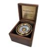 Personalized Large Desk Compass Gift for Men, Him, Son | Engraved Gifts for Graduation, Baptism, Confirmation, Business Promotion, Executive Retirement | Gimbaled Brass Compass in Wood Box view 4