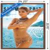 Trends International Sports Illustrated: Swimsuit Edition - Kate Upton Cover 2 17 Wall Poster, 22.375" x 34", Mahogany Framed Version view 3