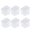 ARTIBETTER 50Pcs Transparent Plastic Storage Box Mini Tool Containers for Easy Organization for Craft Projects and Daily Use Firm Material for Home and Vehicle Maintenance view 1