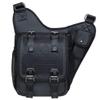 Mens Vintage Canvas Shoulder Bag Military Messenger Sling Bags Chest Leather Bag(03-2Nylon Black) view 1