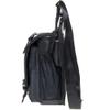Mens Vintage Canvas Shoulder Bag Military Messenger Sling Bags Chest Leather Bag(03-2Nylon Black) view 3