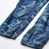 DL1961 Big Kid Jackson Stretch Knit Jogger, Cryptic Blue, 18 view 4