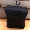 Bike Basket Canvas Square Shape Front Handlebar Bicycle Lift Off with Holder Lid for Bile Accessories (Black) view 2