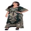 Women's Kaftan Dress Beach Cover Up Night Gwon Top Tribal Ethnic Print Plus Size Caftan Dresses Plus Size Kimono Maxi Tunic (Green) view 4