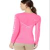 Huk Womens Icon X Long Sleeve Shirt | Long-Sleeve Performance Shirt with UPF 30+ Sun Protection, Hot Pink, Medium view 3