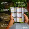 Tiny Survival Guide: A Life Insurance Policy in Your Pocket & Tiny Survival Card: A 17-in-1 Mini Survival Tool for Emergency & Disater Preparedness. Both Fit in Your Wallet and Make a Great Gift! view 4