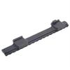 Contessa Picatinny Rail in Hardened Steel for CZ 550 Ultra Magnum/0 MOA view 2