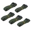 Folgtek 5pcs Trail & Game Camera Straps Belts Hunting Camera Tree Mounting Strap Belts Kit, Portable UV Resistant and Foldable Nylon Fiber Strap, 145cm Wildlife Hunting Accessory (Dark Green) view 1