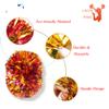 CREATIEE-PRO 4Pcs Metallic Cheerleading Pom Poms, 2 Pair Cheerleader Cheering Squad Pompoms for School Sports Dance Games Team Spirit Cheer view 2