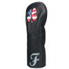 Craftsman Golf USA US Flag Clover Leather Black Fairway Wood Cover Headcover (F Wood Cover) view 1