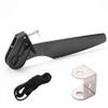 Borogo Kayak Rudder, Fishing Watercraft Canoe Boat Rudder (Nylon Glass Fiber) Replacement Parts Foot Control Steering System Kayak Accessories with Control Line Kit view 1