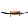 SOFIALXC Sword Stand Katana Holder Samurai Rack Wall Mount Display Holder,2layersofhollow view 3